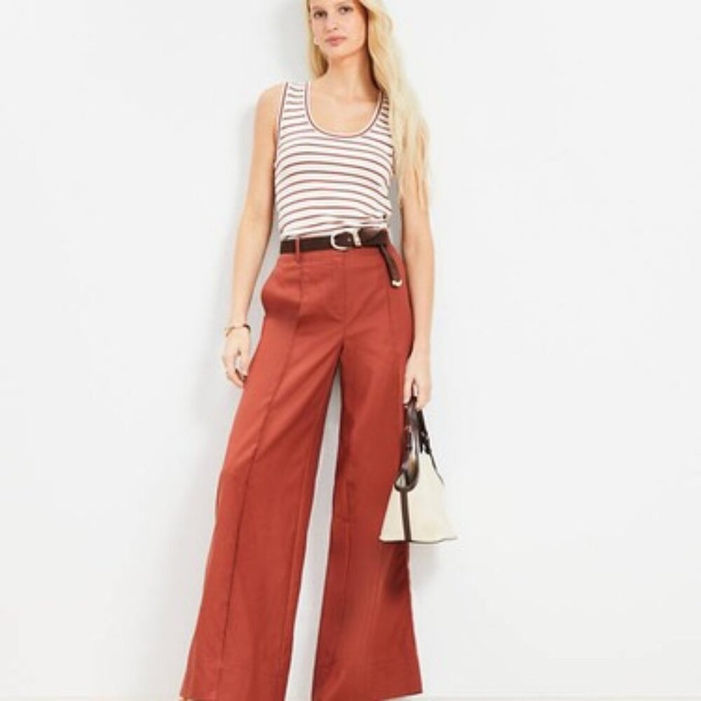 LOFT Stripe Perfect Tank Top
